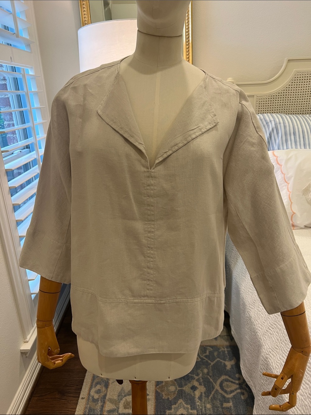 Trina Turk Linen Blouse